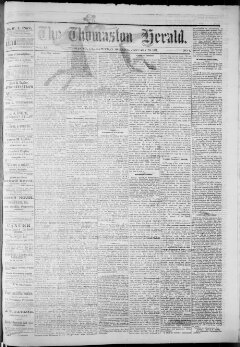The Thomaston herald., January 26, 1878, Image 1